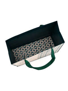 Пакет ламинированный двухсторонний «Геометрия», с тишью и открыткой, 23x27x11.5 5