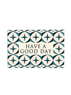 Пакет ламинированный двухсторонний «Геометрия», с тишью и открыткой, 23x27x11.5 6