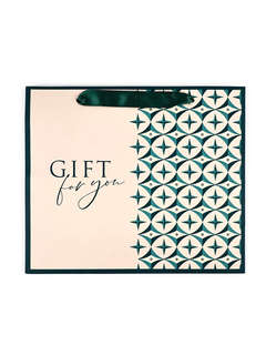 Пакет ламинированный двухсторонний «Геометрия», с тишью и открыткой, 23x27x11.5 8