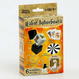Набор волшебника: Факультет Дружных (6 фокусов, инструкция в ...