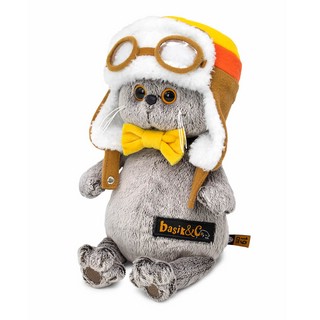 Кот Басик 'Авиатор', 19 см, 'Мультсериал' BudiBasa 2