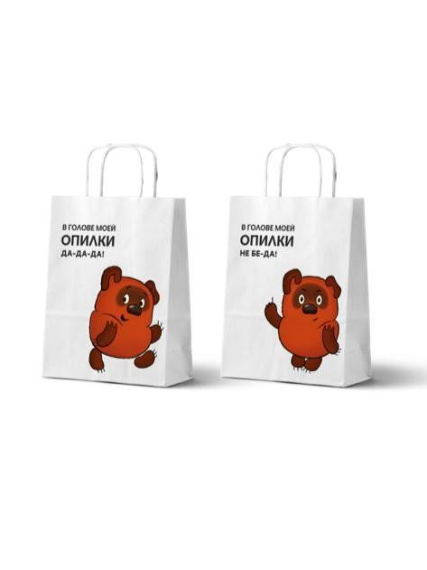 Пакет подарочный «Винни-Пух: Не беда», 24х30х14 см