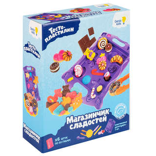 Набор для лепки 'Магазинчик сладостей' (тесто пластилин 6 цв ...