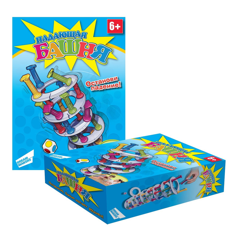 Игра настольная Падающая башня