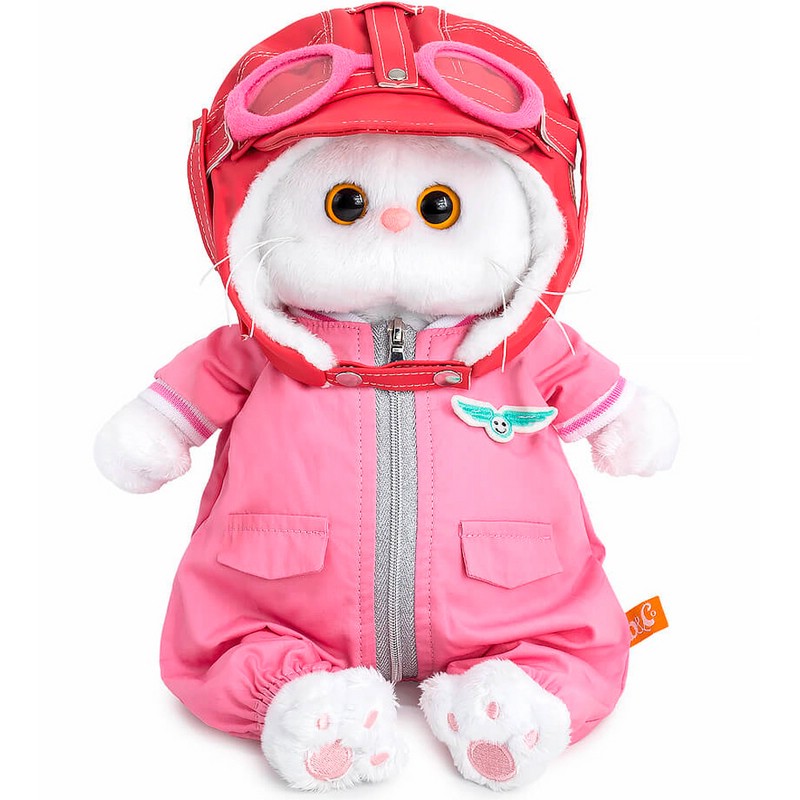 Кошечка Ли-Ли 'Авиатор', 24 см, BudiBasa