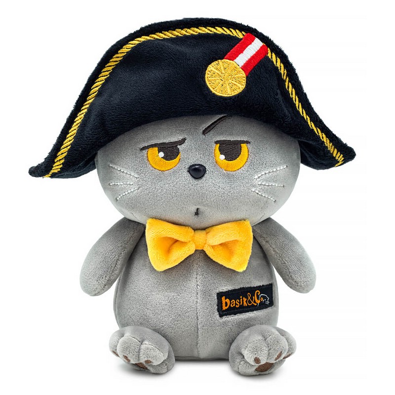 Кот Басик 'Наполеон', 16 см, BudiBasa