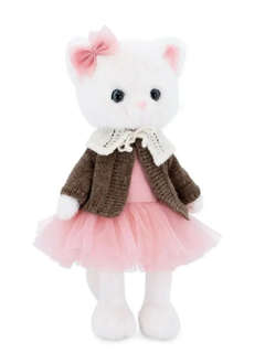 Мягкая игрушка Кошечка Софи 'Уютный вечер', с каркасом, 37 см...