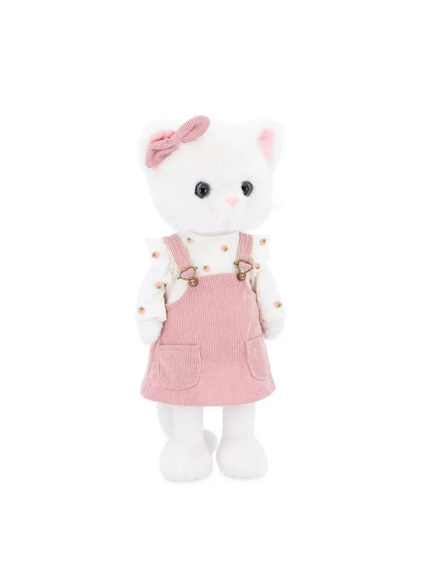 Кошка 'Весенняя мелодия', 37 см, каркасная мягкая игрушка Lucky Kitty Sophie