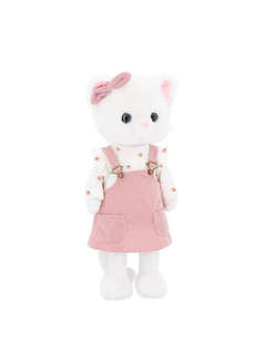 Кошка 'Весенняя мелодия', 37 см, каркасная мягкая игрушка Luc...