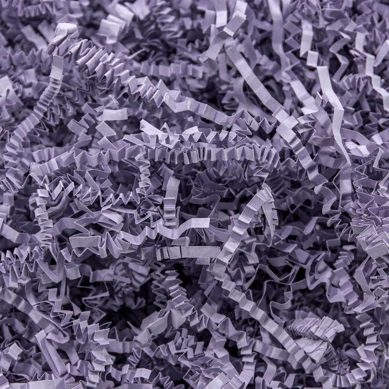 Наполнитель бумажный бледно-лиловый 100 г