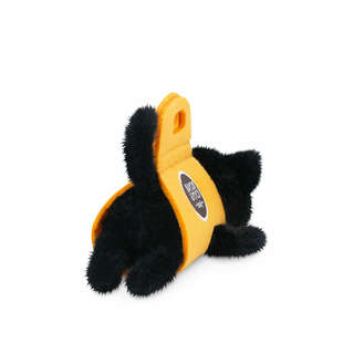 Котенок в переноске, 17 см, черный, мягкая игрушка Orange TOYS 4