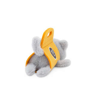 Котенок в переноске, 17 см, серый, мягкая игрушка Orange TOYS 4