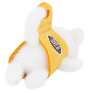 Котенок в переноске, 17 см, белый, мягкая игрушка Orange TOYS 4