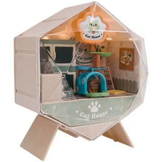 Румбокс 'Смастери свой домик' с 5 котиками, с подсветкой, KiddiePlay 42703 3