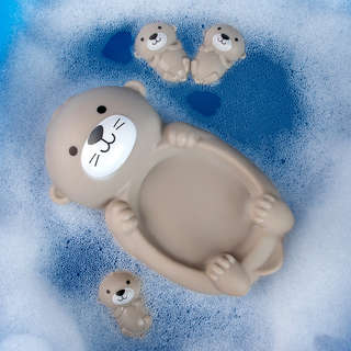 Набор игрушек для ванной 'Семейство выдр', Fancy BATH16 3