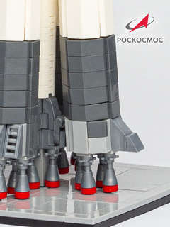 Конструктор Ракета-носитель 'Восток', 785 деталей, Роскосмос SJ240839 6