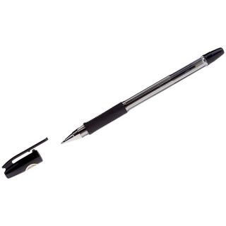 Ручка шариковая "Pilot med", черная, цвет прозрачный