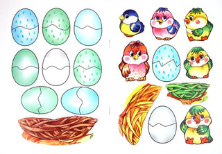 Птички. Комбинаторика. ДиДаКтИкА, Игры от 2 до 5 лет 2