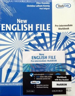 New English File Pre-intermediate Workbook with key  1
