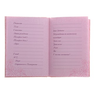 Дневник романтичной девочки (в коробке на магнитах, со стразами) 5