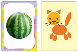 Развивающие карточки 'Изучаем формы', 36 карточек 2