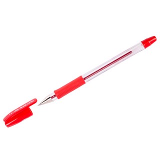 Ручка шариковая Pilot "BPS" красная, 0.7 мм, грип