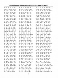 Математика. 4 класс. Цепочки примеров. Умножение и деление круглых чисел 3