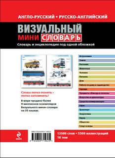 Англо-русский русско-английский визуальный мини-словарь 3