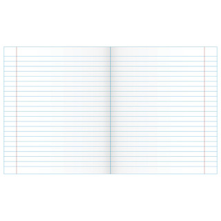 Тетрадь Маяк 'Зелёная Обложка', A5, 12 л, линейка с полями 3