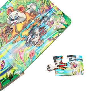 Крошка Енот, Книжка с пазлами 5