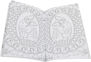 Кототерапия. Мини-раскраска-антистресс для творчества и вдохновения 5