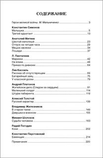 Рассказы о войне. Внеклассное чтение 2
