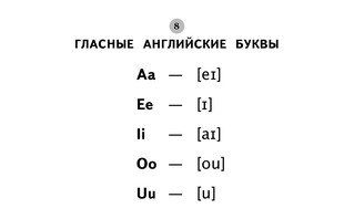 Таблицы по английскому языку для начальной школы 10