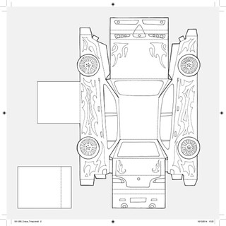 Транспорт. Раскраска-конструктор 3