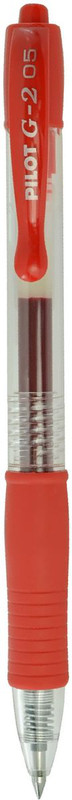 Pilot Ручка гелевая G2 цвет чернил красный