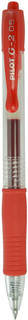 Pilot Ручка гелевая G2 цвет чернил красный