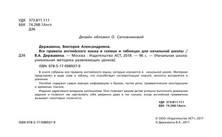 Все правила английского языка в схемах и таблицах для начальной школы 3
