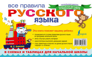 Все правила русского языка в схемах и таблицах для начальной школы 3