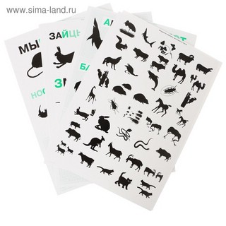 240 картинок для обучения письму, чтению, рисованию. 2