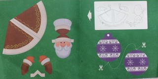 Дед Мороз и Снегурочка. Книжка-мастерилка 3