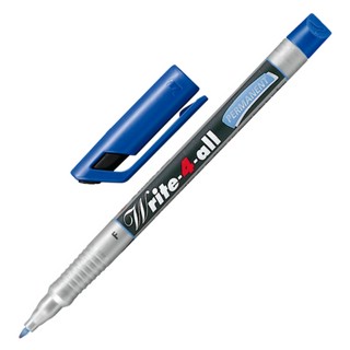 Маркер перманентный Stabilo "Write-4-all", синий, толщина письма 0,7 мм