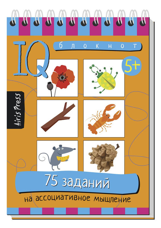 Умный блокнот. 75 заданий на ассоциативное мышление 5+