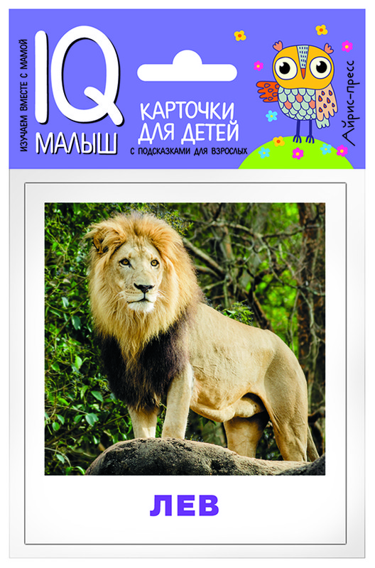 Умный малыш. Животные жарких стран. Набор карточек для детей