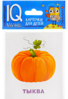 Что растет на грядке? Обучающие карточки для детей