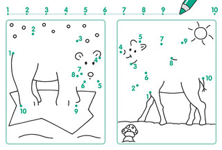 Точка за точкой. Учимся считать до 10 6