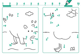 Точка за точкой. Учимся считать до 10 8