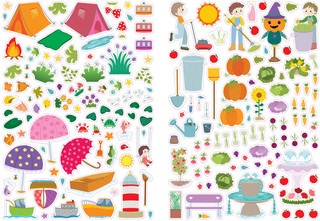 600 наклеек. Окружающий мир 3