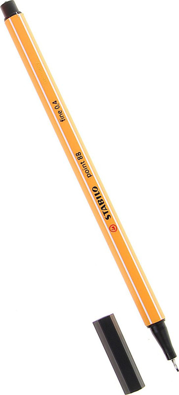 STABILO Ручка капиллярная Point 88 цвет чернил черный