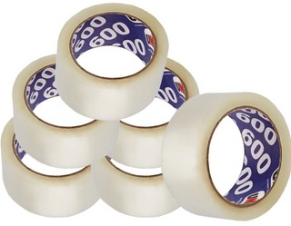 Лента клейкая 48мм x 66м упаковочная UNIBOB 600