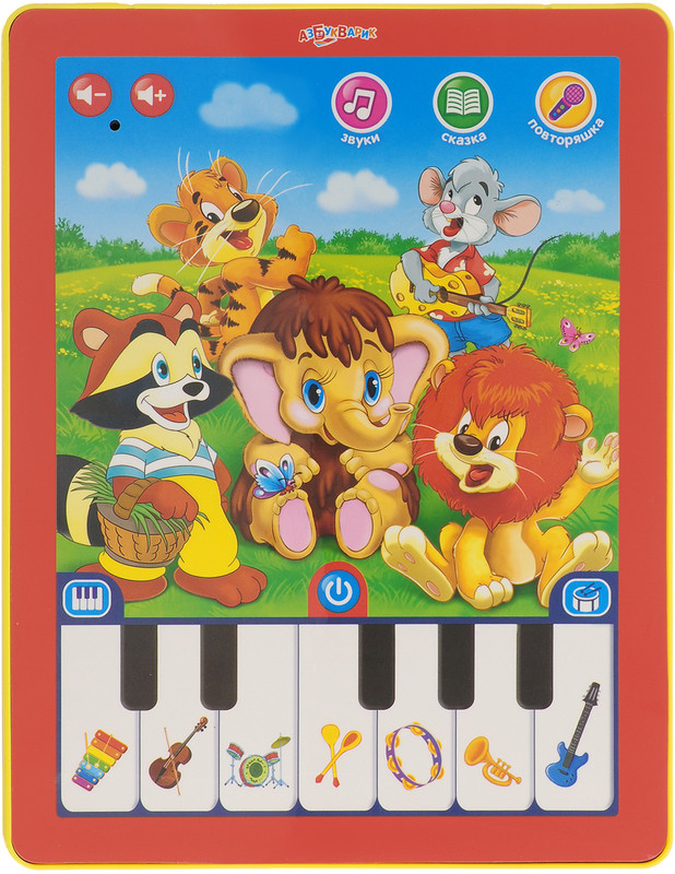 Планшетик 'Мультяшки-повторяшки' Азбукварик